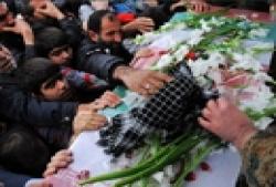 تشییع و خاکسپاری پیکر مطهر 86 شهید گمنام در سراسر کشور